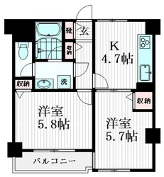 日神パレス鶴見市場の物件間取画像